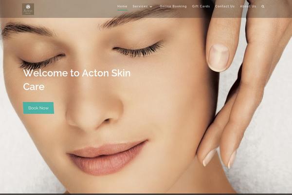 Myriad theme site design template sample