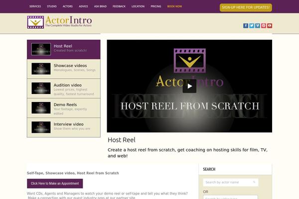 Solar theme site design template sample