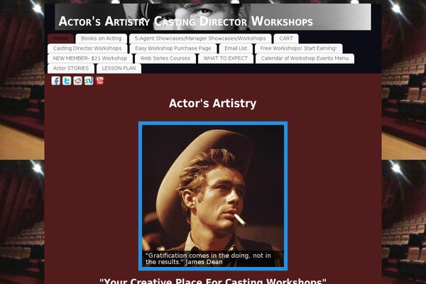 Mantra theme site design template sample