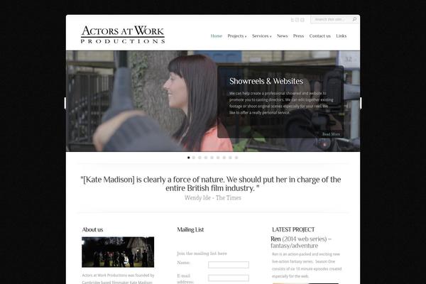 actorsatworkproductions.com site used Chameleon1