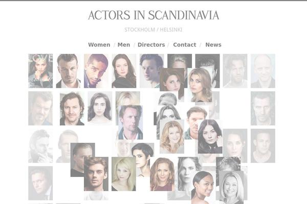 Infinity theme site design template sample