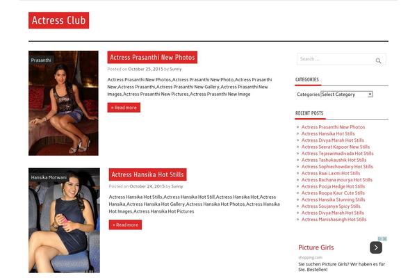Anderson Lite theme site design template sample
