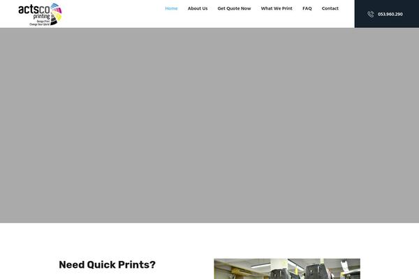 Alpha-color theme site design template sample