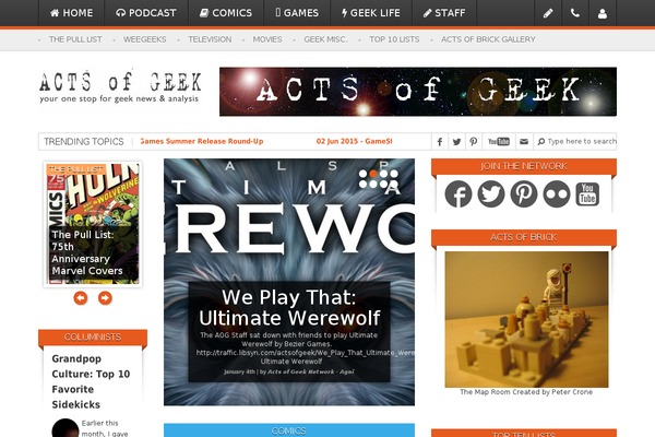 Firestarter theme site design template sample