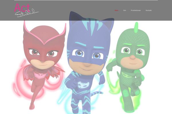 Oshine theme site design template sample