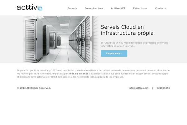 acttivo.com site used Sensica