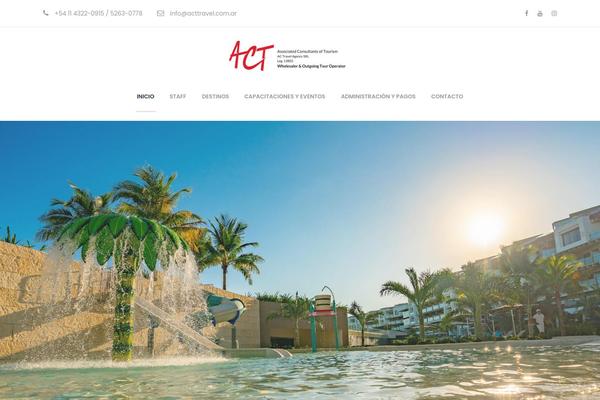 TravelTour theme site design template sample