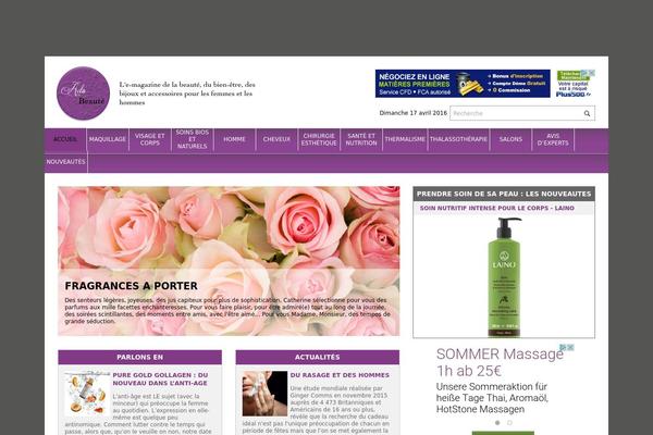 Immo theme site design template sample