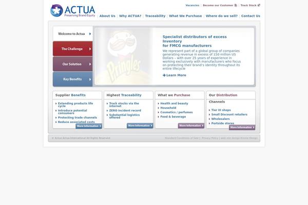 actua-int.com site used Actua