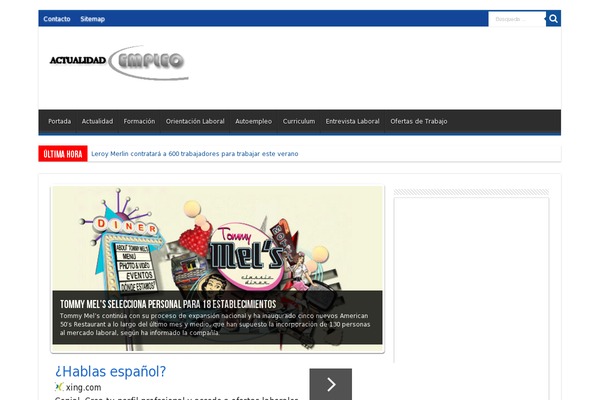 Orbital theme site design template sample