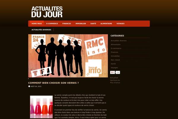 actualites-du-jour.com site used Etheater