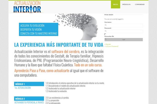 actualizacioninterior.com site used Buildernew