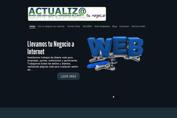 Fusion theme site design template sample