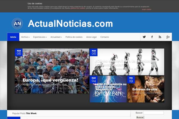 Nexus theme site design template sample