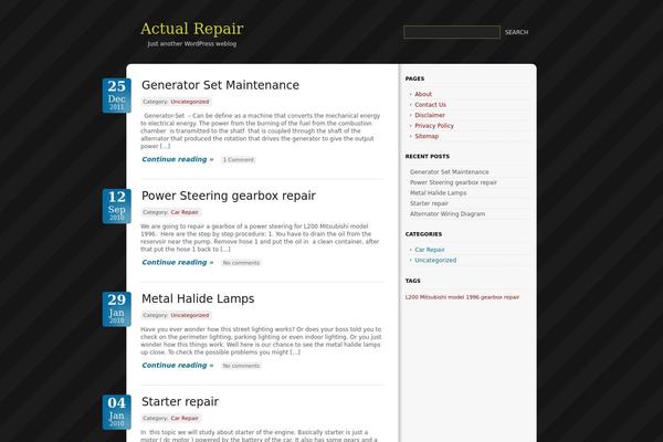 Uchilla1.0 theme site design template sample