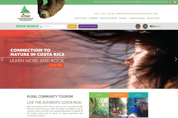 West theme site design template sample