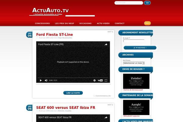 RedBel theme site design template sample