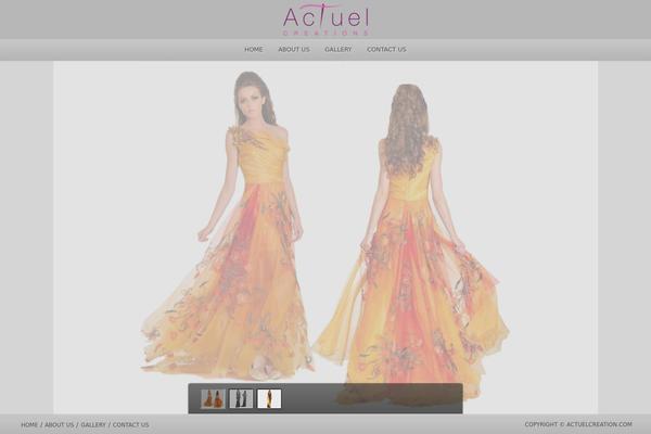 Fashion theme site design template sample