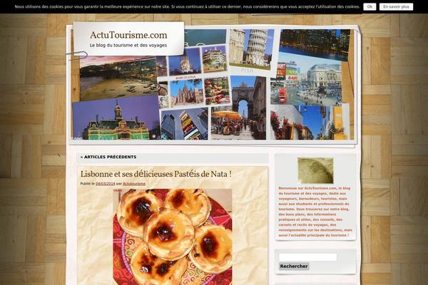 Adventure Journal theme site design template sample