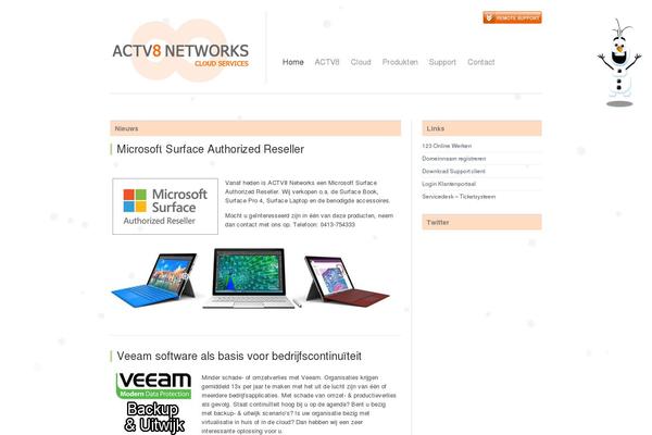 Simple Organization theme site design template sample
