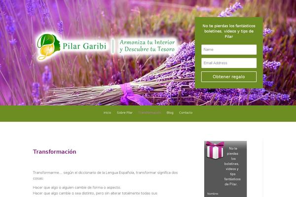 Site using WP Email Capture plugin
