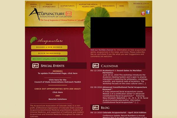 acucol.com site used Acupuncture