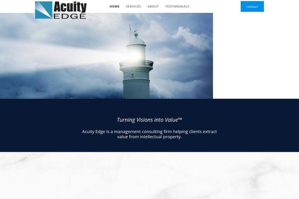 Bridge Child theme site design template sample