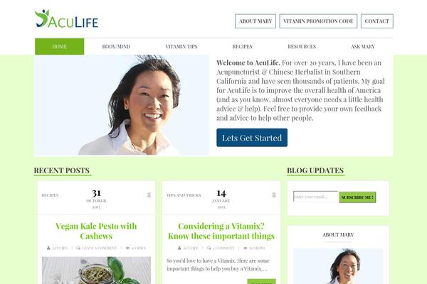 Blade-child theme site design template sample