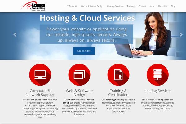 acumen-corp.com site used Cleancanvas