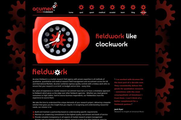 Aspect theme site design template sample