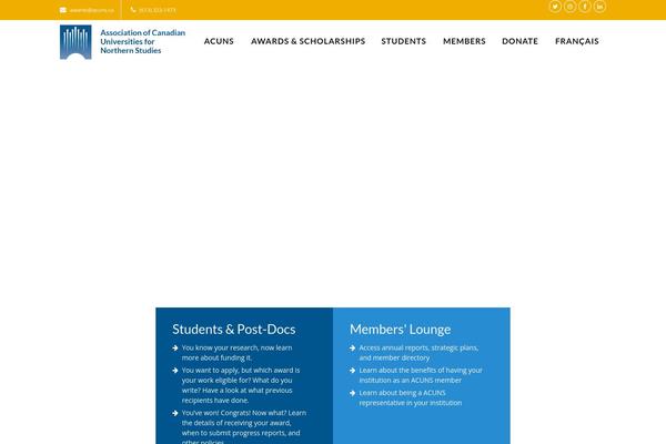 acuns.ca site used Humansave-child