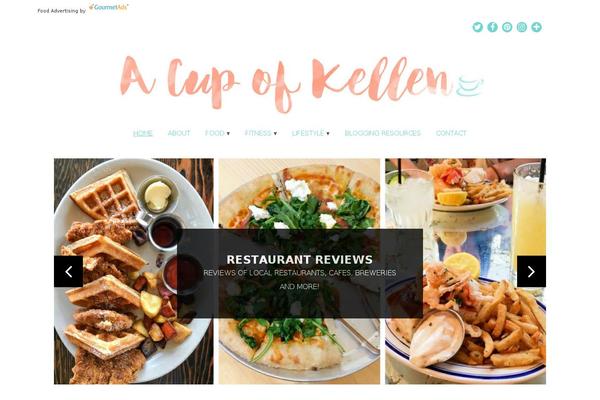 Isabelle theme site design template sample