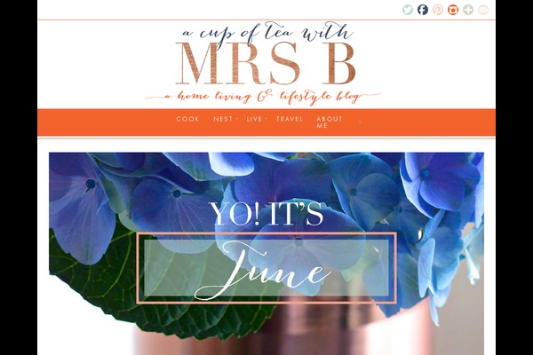 Isabelle theme site design template sample