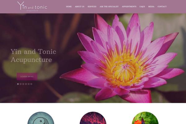 Inshape-parent theme site design template sample