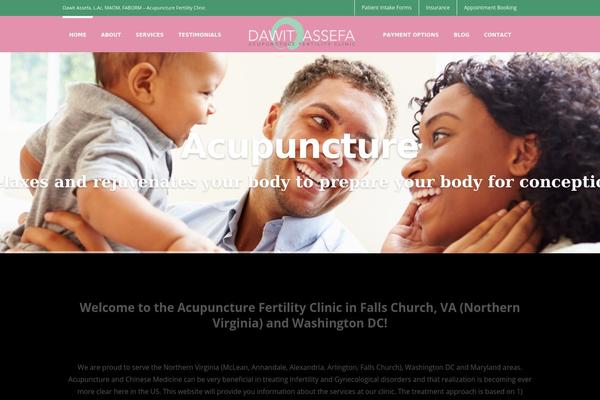 Day-spa theme site design template sample