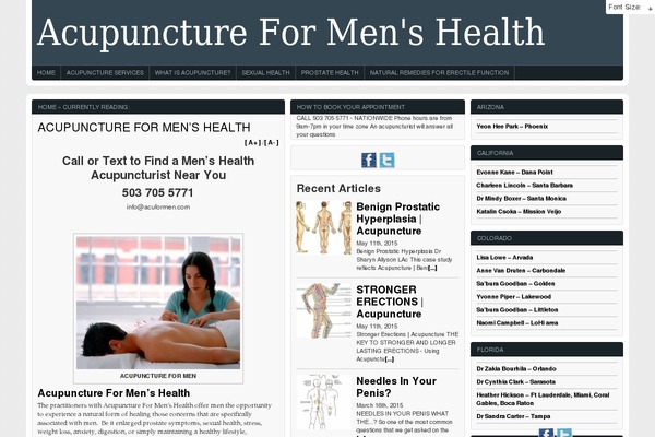 acupunctureformenshealth.com site used Extra