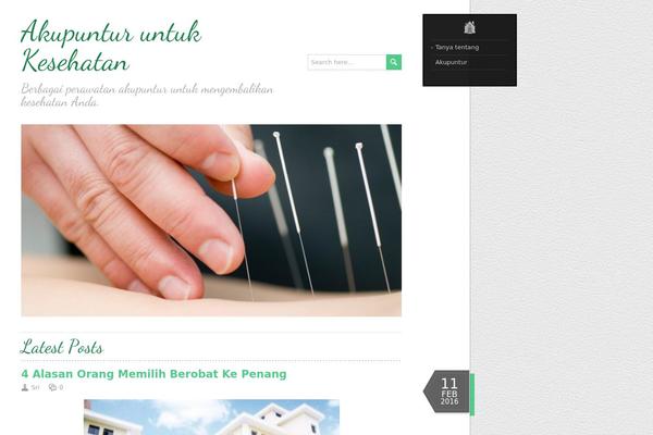 LeatherDiary theme site design template sample