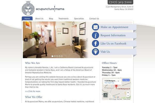 Ellen-mae theme site design template sample