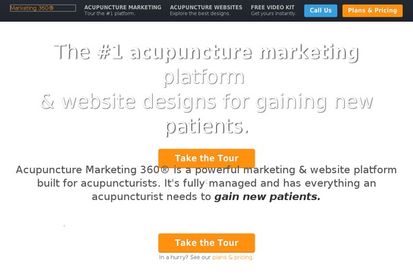 acupuncturemarketing360.com site used Marketing360-vertical