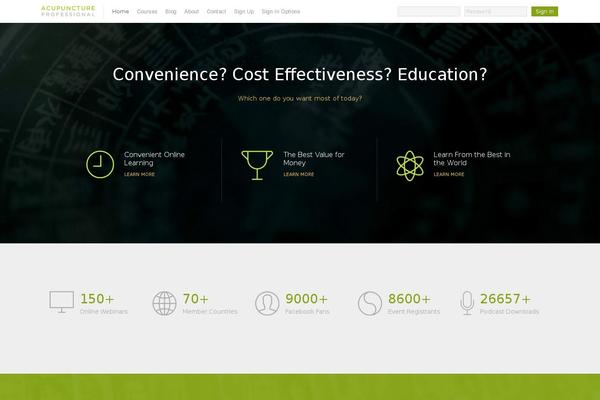 Site using BuddyPress for LearnDash plugin