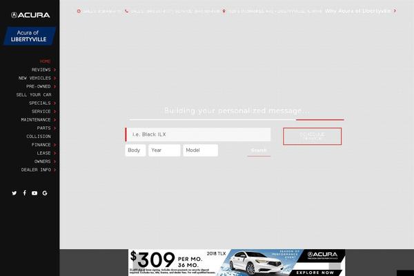 Dealer Inspire common theme site design template sample