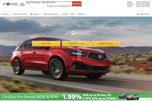 acuraofspringfield.com site used Jaywolfe