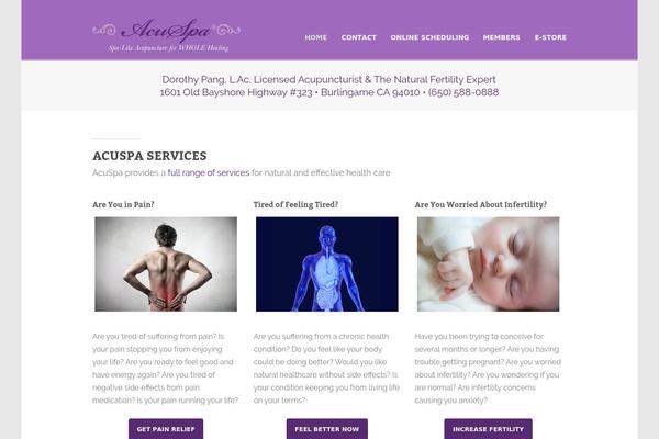 Hardy theme site design template sample