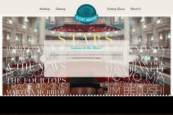 Cafeteria theme site design template sample