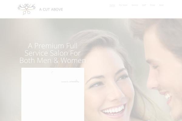 Studio theme site design template sample
