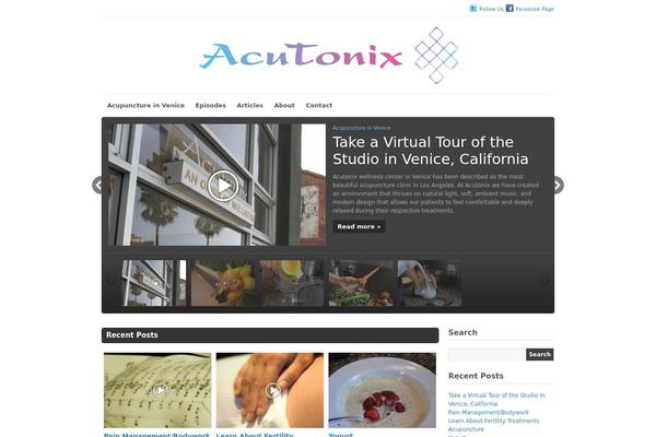 Videozoom theme site design template sample