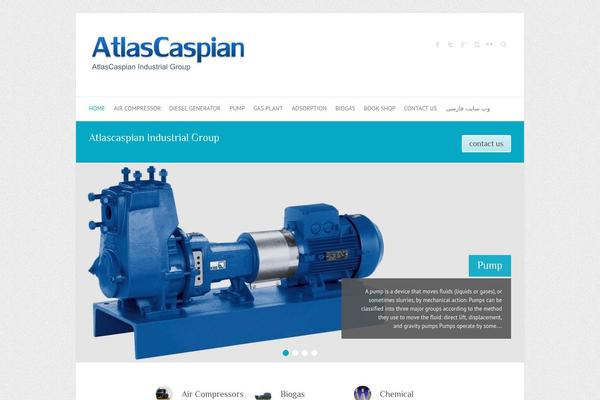 Attitude theme site design template sample