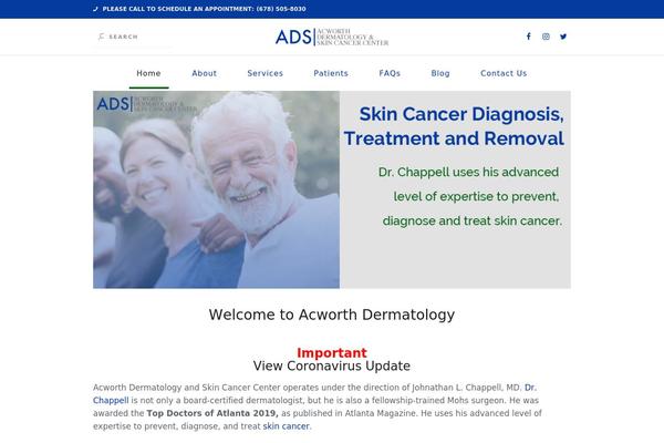 acworthderm.com site used Dermatology-clinic