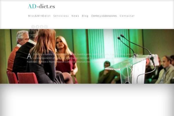 Fable theme site design template sample