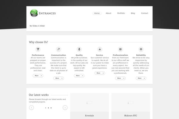 Felis theme site design template sample